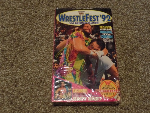 Wwf wrestlefest 1992 vhs - wwf,