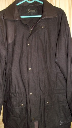 Seeland mens brown wool blend - seeland,