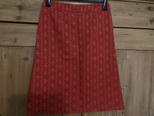 Boden skirt red with - boden,