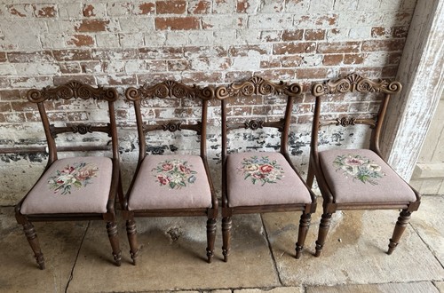 Set edwardian rosewood - set, 4