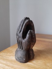 Vintage Hand Carved Praying