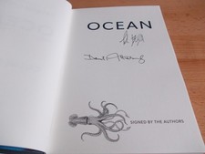 Ocean, David Attenborough & Colin Butfield. SIGNED X 2 ,1st edition,1st imp. NEW