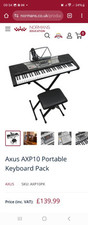 Axus AXP10 Portable Keyboard Pack