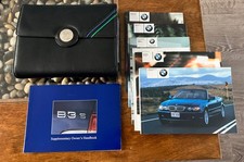 GENUINE BMW ALPINA B3s CONVERTIBLE OWNERS MANUAL HANDBOOK PACK 3.4 E46 2002-2006
