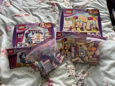 LEGO FRIENDS 41004 & 41006 Will Flatten BOXs + INSTRUCTIONS May Not Be Complete
