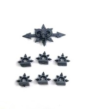 40k Chaos Knight icons crests