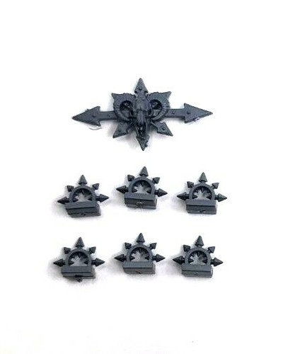 40k chaos knight icons - 40k,