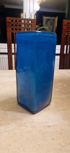 Vintage hand blown indigo blue - vintage,