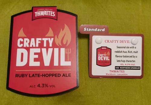 Thwaites brewery crafty devil - thwaites,