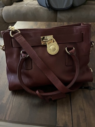 Michael kors burgundy - michael, leather
