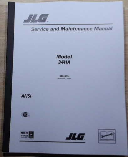 Jlg 34ha boom lift man - boom,