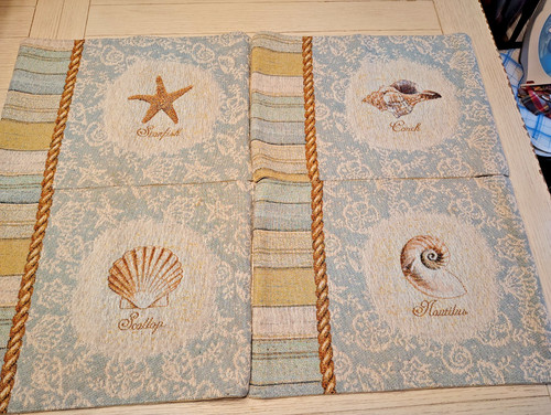 Beach ocean nautical shells - ocean,