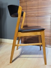 Beech and Black Vinyl Danish