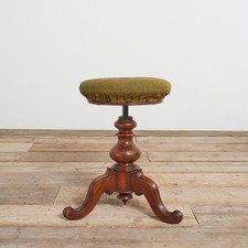 Antique Vintage Victorian Piano Stool