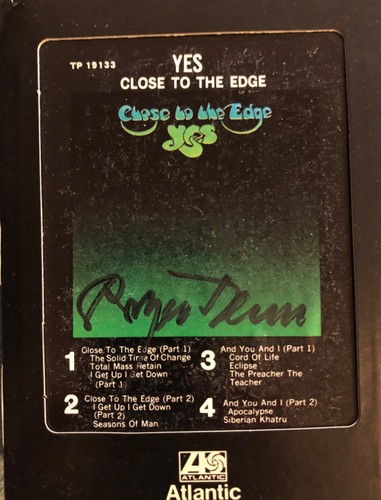 Yes roger dean signed trk - yes/roger, 8-trk