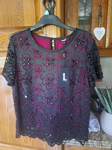 Ladies black beaded - beaded, by
