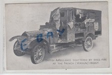 WW1 View of British Ambulance