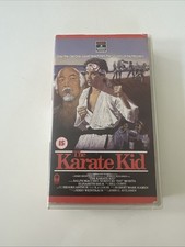 KARATE KID VHS COLUMBIA