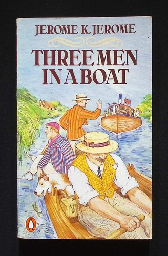 Three men boat by - three, jerome