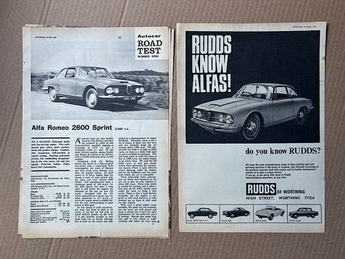 Alfa romeo 2600 sprint - alfa,