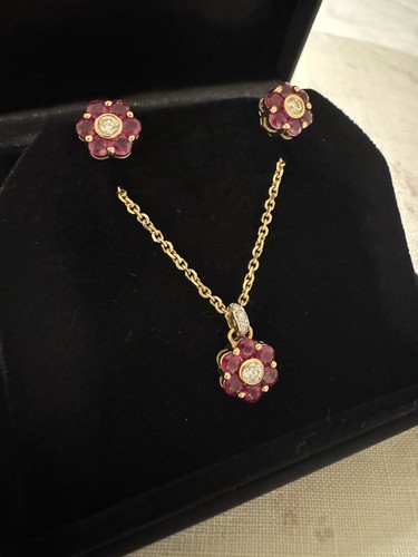 Genuine fabergé 18ct ruby - genuine, &