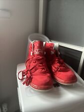 Rare Vintage Nike Red Sky Force Trainers Size 8 Uk 