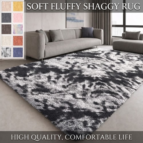 Large shaggy rug soft fluffy - large,