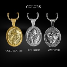 Anubis Necklace Sterling Silver Egyptian God Pendant Mythology Gift Jewelry