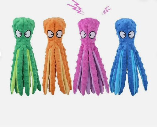 Dog toy octopus plush - dog, pet