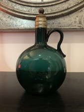 Bristol Green Glass Decanter