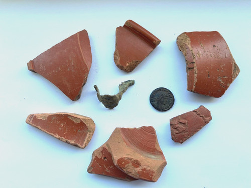 Authentic roman samian - authentic,