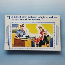 Saucy Comic Postcard C1950