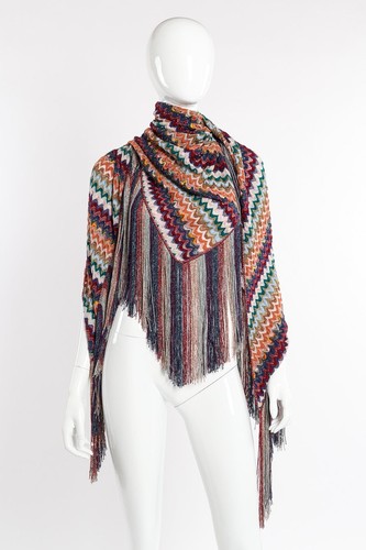 Missoni chevron stripe lamé - ,