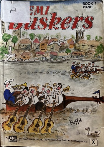 Emi buskers book piano - buskers,