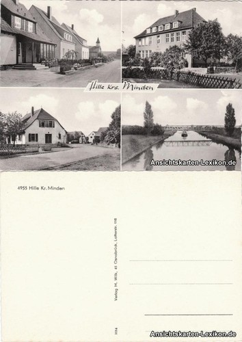 Postcard hille picture - hille, 4