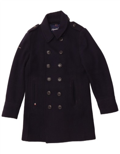 Superdry womens pea coat - coat, 16