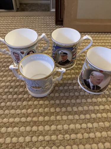 Four royal memorabilia china - four,