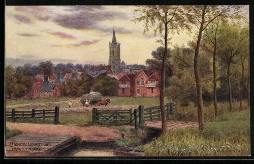 Postcard bishops stortford - postcard,