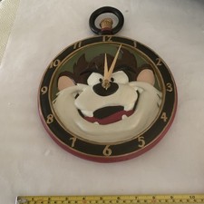 Taz Pocket Watch Clock Warner