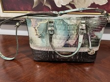 NWT BRAHMIN NIRVANA JASPER Mini Asher Satchel EUC