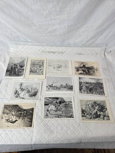 Vintage postcards lot russian - lot,