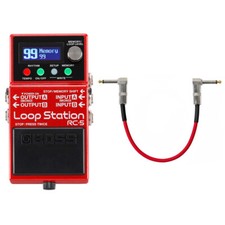 Boss RC-5 Looper + Patch Cable Red 30cm