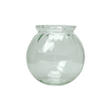 Clear Ribbed Gas Light Shade