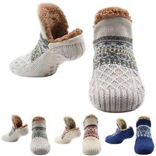 NEW Fluffy And Warm Non Slip Knitted Slipper Socks For Women And Men