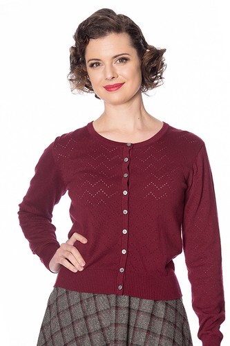 Ladies aubergine retro - ladies,