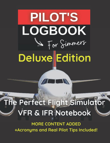 Pilot logbook for flight - logbook,