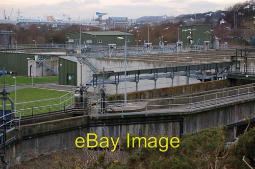 Photo 6x4 sewage treatment - sewage,