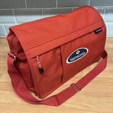 Vintage Samsonite Messenger Laptop Document Bag W/ Shoulder Straps VGC