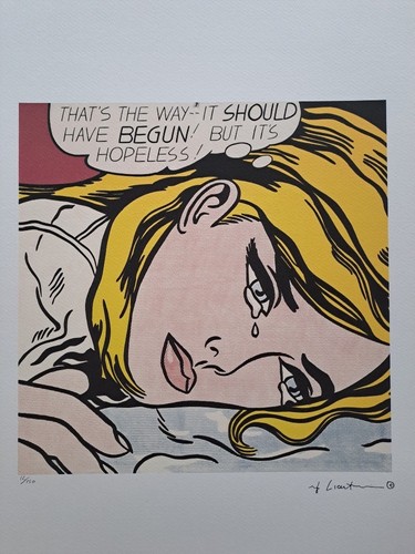 Roy lichtenstein signed but - lichtenstein,