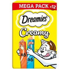 84 x 10g Dreamies Creamy Adult